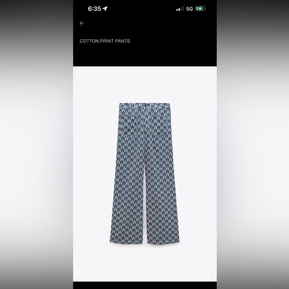 Zara- Top and pants - Picture 4 of 10